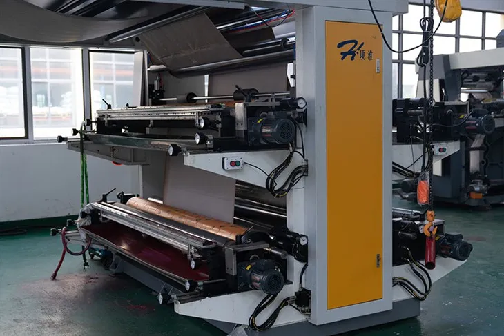 4 Color Stack Flexo Printing Machine